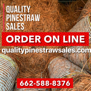 Rolled Pine Straw